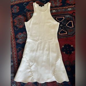 Alexander Wang white sleeveless dress